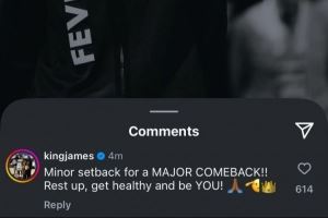 克拉克宣布因伤赛季报销 詹姆斯送祝福：好好休养 恢复健康