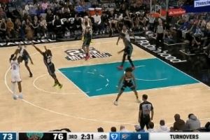 根本拦不住!亚历山大干拔三分一炮轰平比分!雷霆最多落后19分