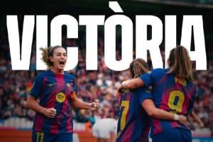 给男队打个样?巴萨女足4-0皇马女足,此前巴萨男足、男篮均输球